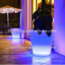 maceta LED diseño especial led decoración de floreros de plástico jardinera